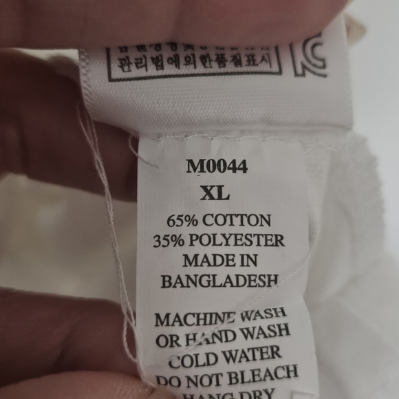 NWT Avocado muscle tee vintage white top raw hem around arms size xl - Picture 6 of 11